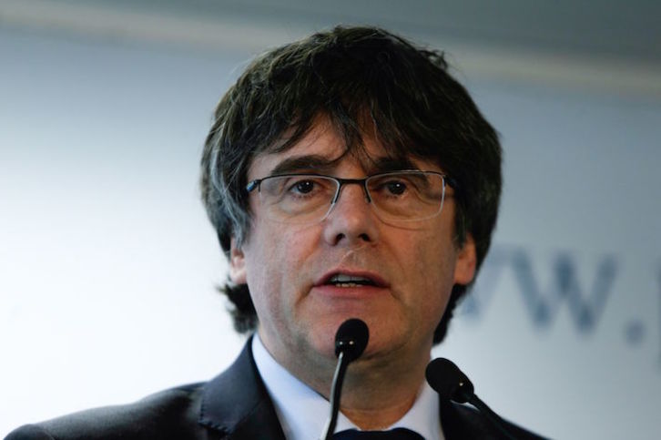 Carles Puigdemont, en una imagen de archivo. (Aris OIKONOMOU/AFP)