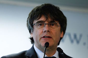 Carles Puigdemont, en una imagen de archivo. (Aris OIKONOMOU/AFP)
