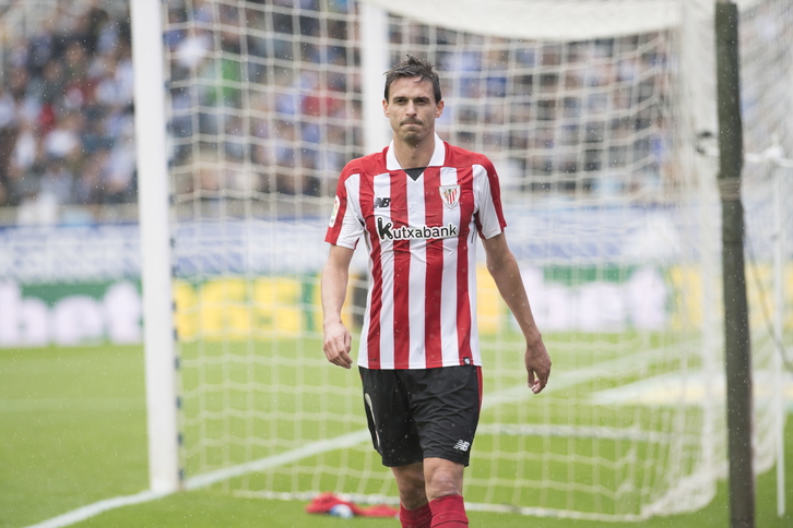 Ander Iturraspe no seguirá en la disciplina del Athletic. (Juan Carlos RUIZ / FOKU)