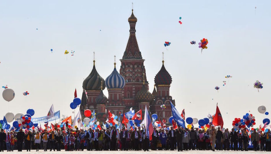 Moscú, capital de Rusia. (Yuri KADOBNOV/AFP)