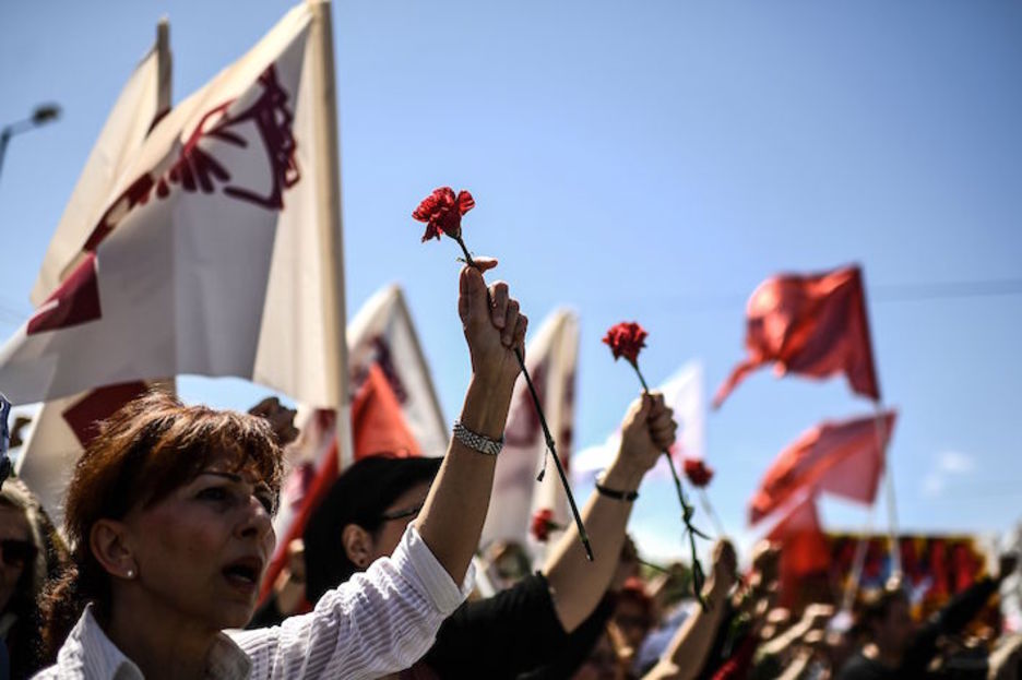 Atenas, capital de Grecia. (Aris MESSINIS/AFP)