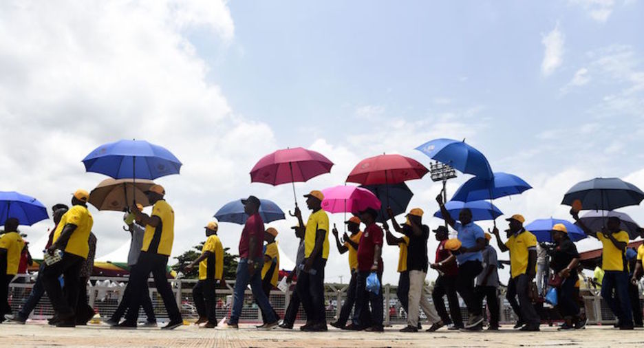 Lagos, capital de Nigeria. (Pius UTOMI EKPEI/AFP)