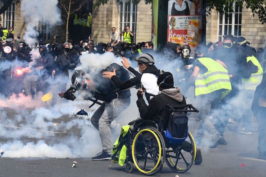 Incidentes en París. (Alain JOCARD/AFP)