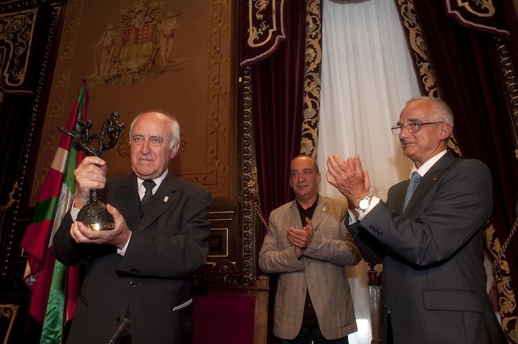 En 2012 recibió el premio Manuel Lekuona. (Juan Carlos RUIZ/FOKU)