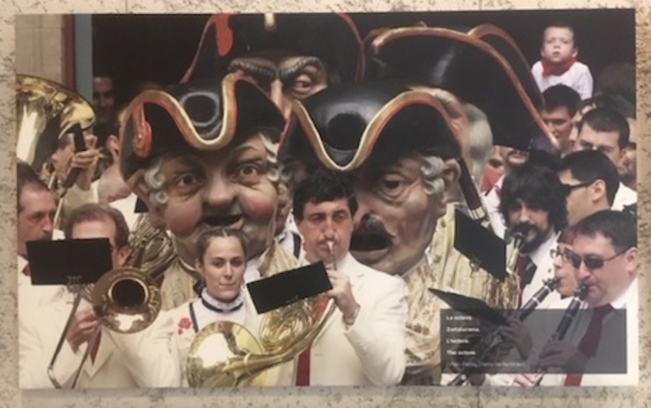 La Pamplonesa, en la actualidad, animando los sanfermines.