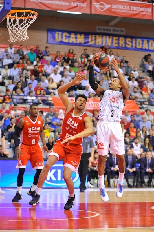 Garret Nevels ha sido diferencial en los minutos de la verdad, jugando uno de sus mejores partidos de la campaña (J. BERNAL / ACB PHOTO)