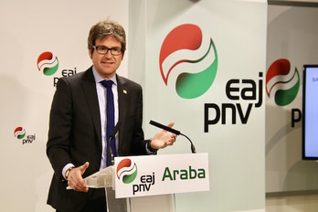 El alcalde de Gasteiz, Gorka Urtaran. (PNV)