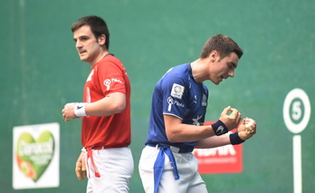 Peio Etxeberriak huts gehitxo pilatu ditu eta garesti ordaindu du (Andoni CANELLADA/FOKU)