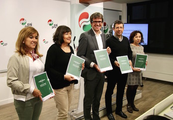 Urtaran ha presentado hoy su programa. (PNV)