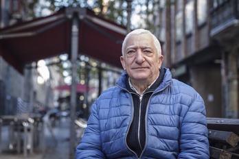 Carlos Ruiz, presidente de la Federación de la AAVV de Bilbo. (Aritz LOIOLA | FOKU)