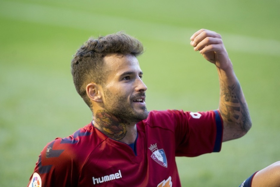 Rubén García, quizás el mejor jugador de Segunda. Difícil que el Levante no lo recupere. (Iñigo URIZ | FOKU)