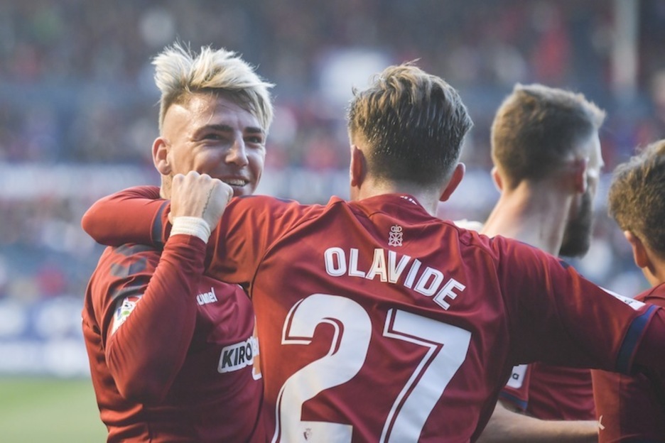 Brandon, guerrillero para un equipo de presión alta. Osasuna lo comprará al Rennes. (Idoia ZABALETA | FOKU)