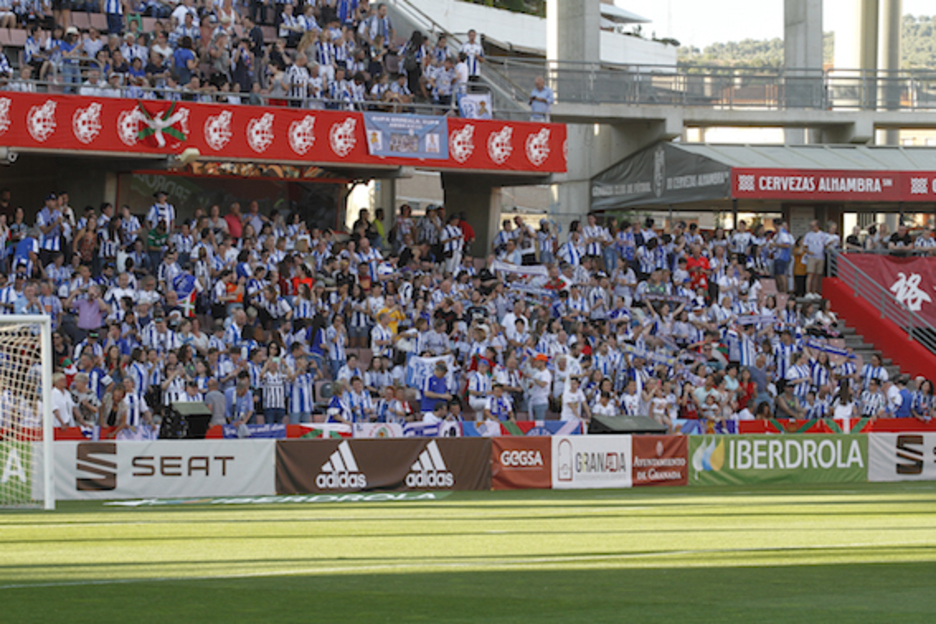 1.500 zale joan dira Granadara Reala animatzera. (LA OTRA FOTO)