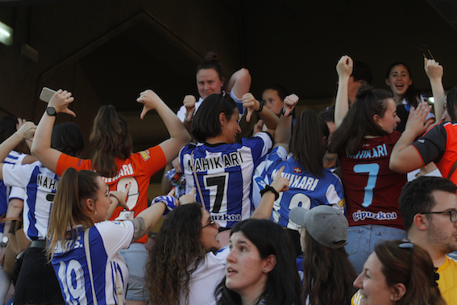 Ez da umorerik falta izan harmailetan. (LA OTRA FOTO)