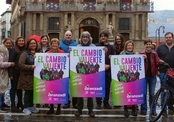 Aranzadi-Equo rechaza los «privilegios» para los concejales de Iruñea. (ARANZADI)