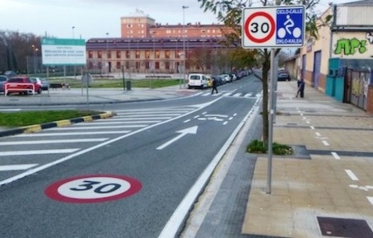 La nueva Ordenanza de Movilidad de Iruñea regula el tránsito de bicicletas por Iruñea.