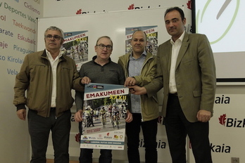 Rueda de prensa de presentación de la prueba. (Aritz LOIOLA/FOKU)