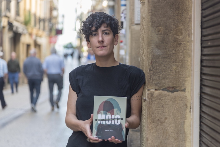 Kattalin Miner, bere lan berriarekin. (Andoni CANELLADA/FOKU)