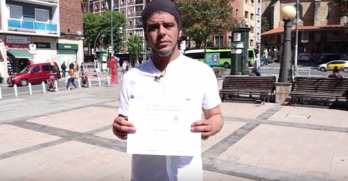 Francisco Samir Lahdou, candidato de Ganemos Goazen.