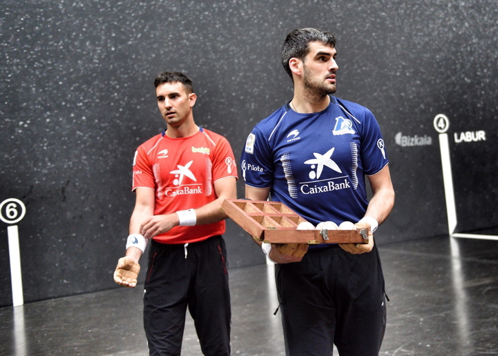 Urrutikoetxea eta Ezkurdia gustura agertu dira pilotekin (FOKU)