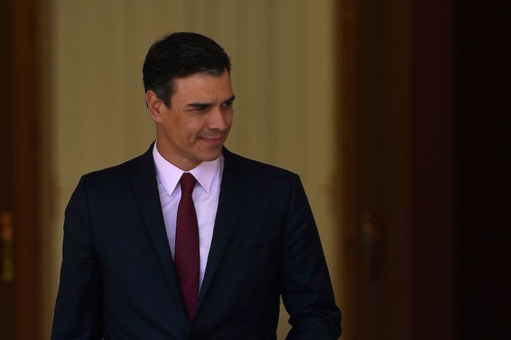 Pedro Sánchez, presidente del Gobierno español en funciones. (Pierre-Philippe MARCOU/AFP)