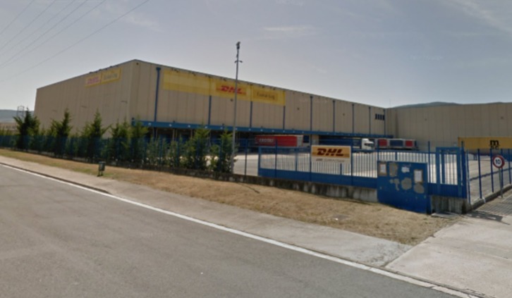 Instalaciones de DHL en Agurain. 