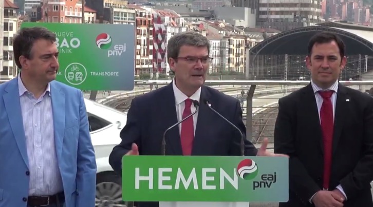 Aburto con Esteban y Abaunza. (@EAJPNVBilbao)