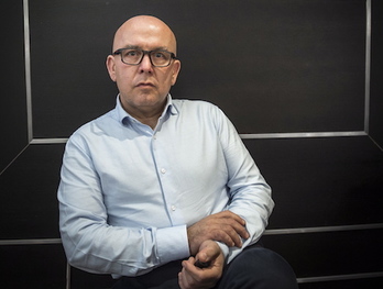 El abogado Gonzalo Boye, la semana pasada en Bilbo. (Marisol RAMIREZ/FOKU)