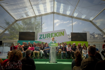 Miren Larrion, cadidata de EH Bildu en Gasteiz  Jaizki FONTANEDA I FOKU