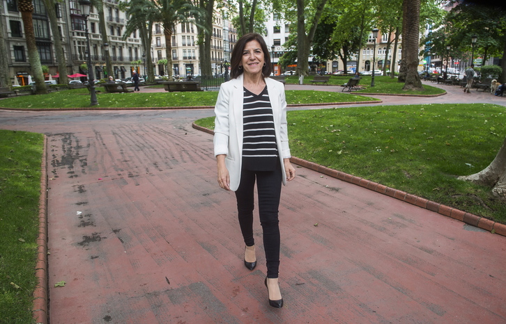 Izaskun Bilbao. (Luis JAUREGIALTZO/FOKU)