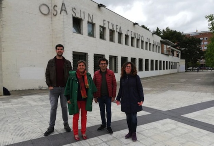 Acto de campaña de I-E en Nafarroa. (IZQUIERDA-EZKERRA)