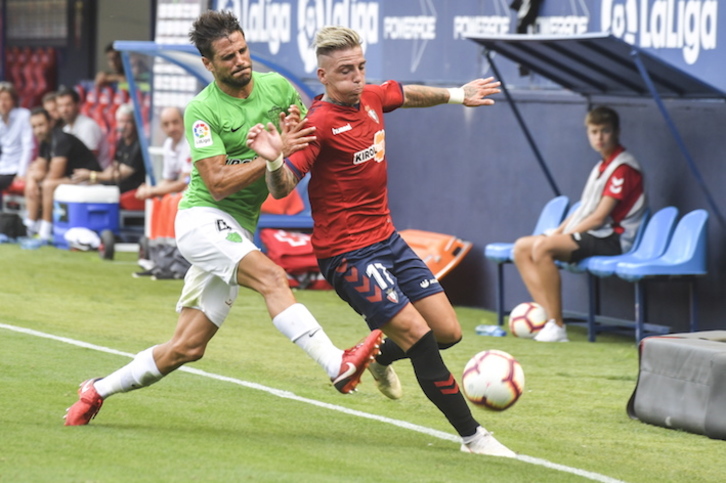 Brandon Thomas ya es jugador de Osasuna a todos los efectos. (Idoia ZABALETA/FOKU)