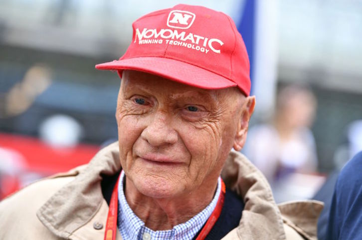 Niki Lauda, en 2016. (Andrej ISAKOVIC/AFP)