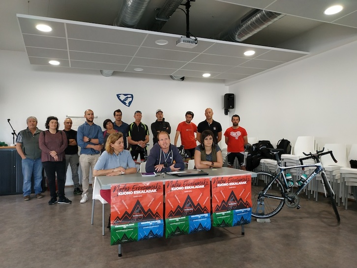 Ekimenaren aurkezpen ekitaldia, Urruñan.