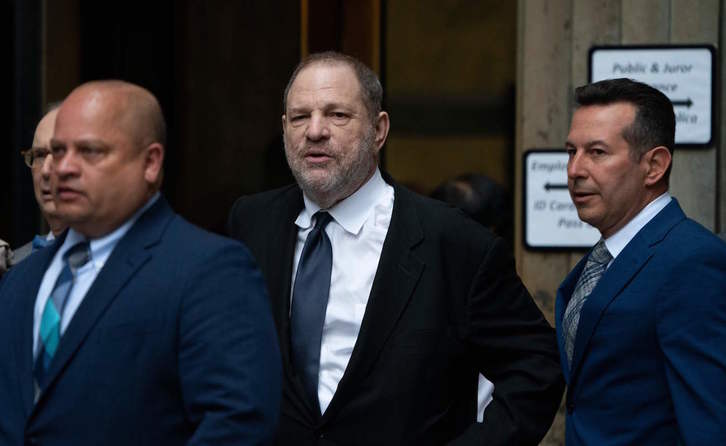 Harvey Weinstein, hace un mes en New York. (DON EMMERT / AFP)