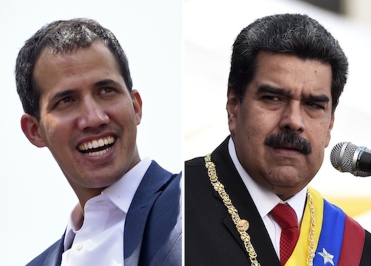 Guaidok eta Madurok baieztatu dute haien ordezkaritzak Oslon izango direla. (AFP)