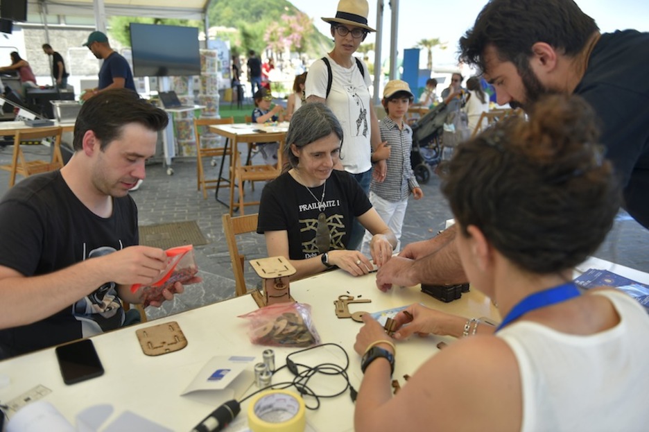 Zientziak ere izan du lekurik Olatu Talkan. (Olatu Talka)