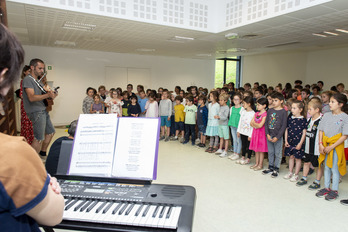 Bidart : la pastorale d’enfants se prépare © Guillaume Fauveau