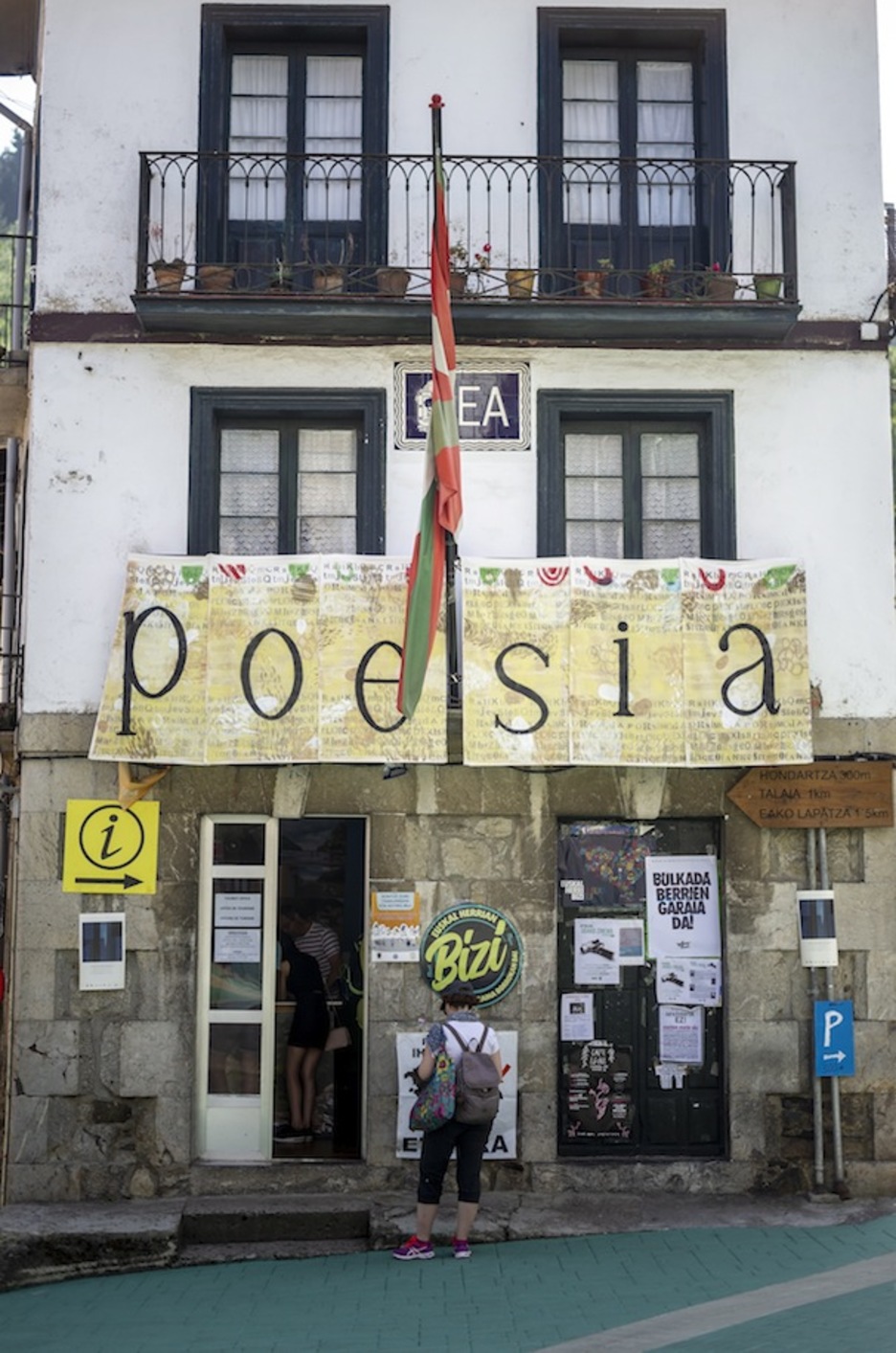 Poesia Egunik ez da izango aurten Ean. (Jaizki FONTANEDA/FOKU)