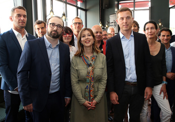 C'est la première fois que Maider Arosteguy mène sa propre liste lors de municipales. © Bob EDME