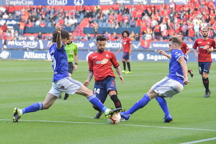 Los rojillos han acabado invictos la temporada en El Sadar. (Idoia ZABALETA/FOKU)