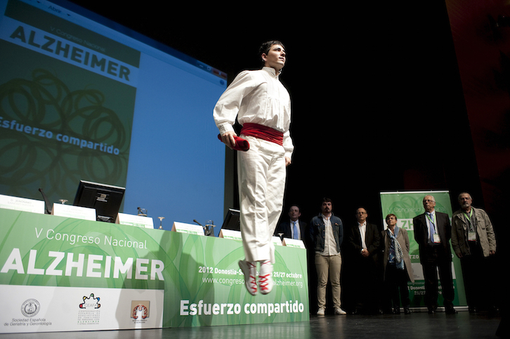 En octubre de 2012, Donostia acogió la inauguración del V Congreso Nacional de Alzheimer. (Juan Carlos RUIZ/FOKU)