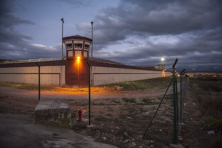 Cárcel de Logroño, donde está desde setiembre del pasado año Marta Igarriz. (Jon URBE/FOKU)