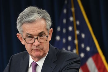 Jerome Powell, presidente de la Reserva Federal. (Mandel NGAN/AFP)