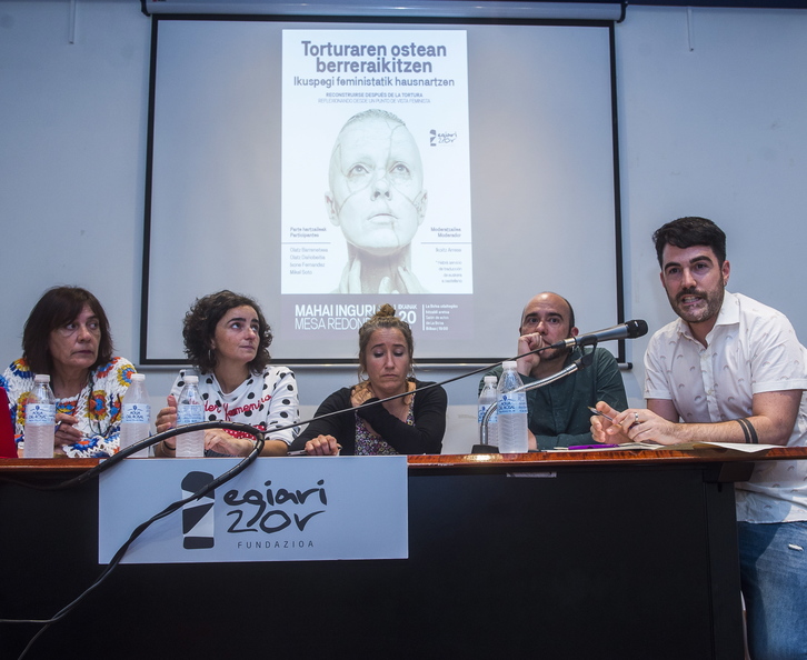 Mesa redonda sobre la tortura en La Bolsa   Luis JAUREGIALTZO I FOKU