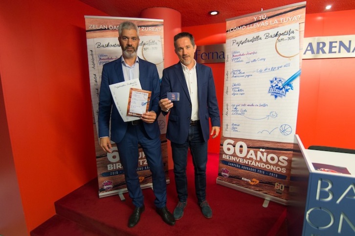 Imagen de la presentación de la campaña (SASKI BASKONIA)