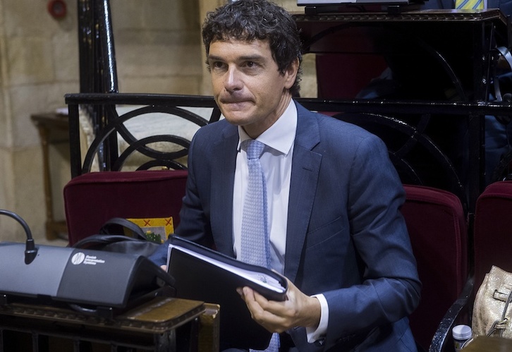 Unai Rementeria expondrá las líneas maestras de su propuesta en Gernika. (Luis JAUREGIALTZO/FOKU)