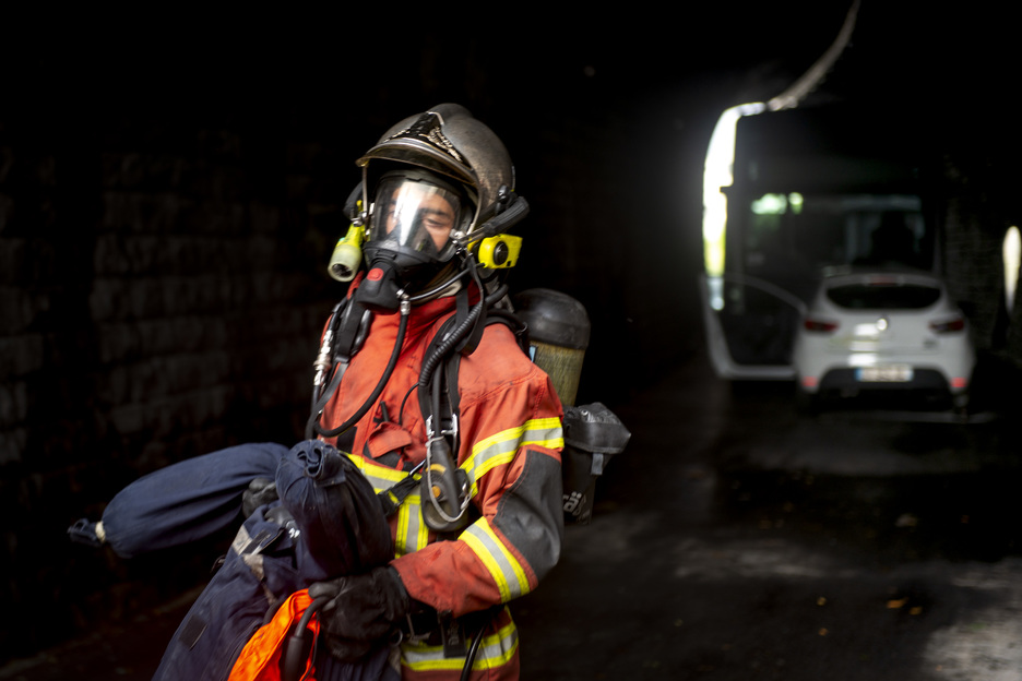Deux équipes d’intervention de pompiers ont été mobilisées.©Guillaume Fauveau