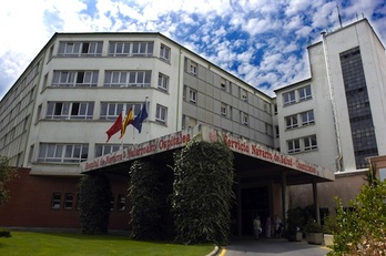 Hospital Virgen del Camino, de Iruñea, perteneciente a Osasunbidea. (Lander ARROYABE/FOKU)