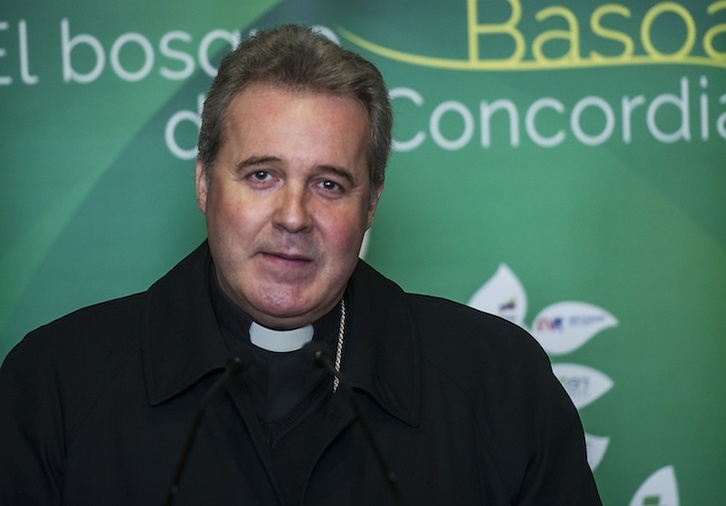 Mario Iceta, obispo de Bilbo. (Luis JAUREGIALTZO/FOKU)